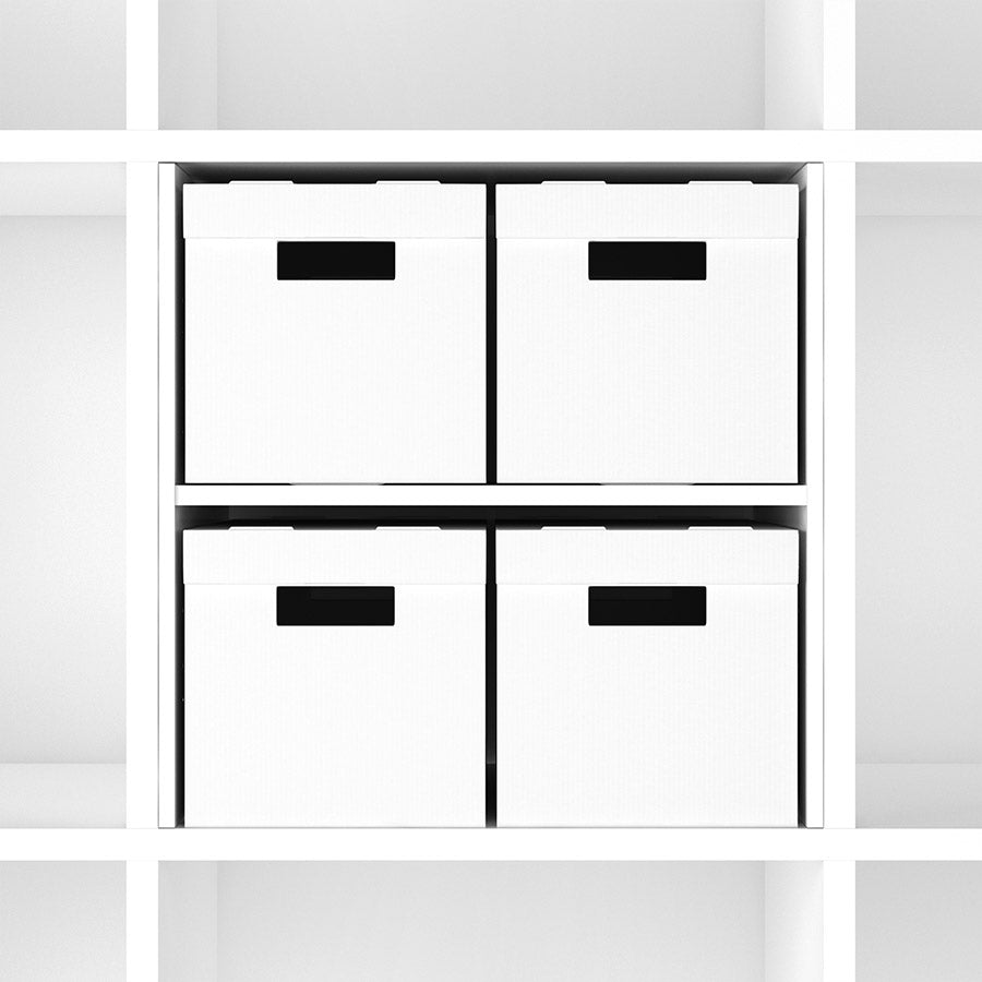 Rompicato Kleine Box mit Deckel - Boxen Aufbewahrung - Aufbewahrungsbox mit  Deckel - Kisten Aufbewahrung von Kleidung, Büchern, Spielzeug - Storage box  Kallax einsatz - 35x25x15 cm : : Küche, Haushalt & Wohnen