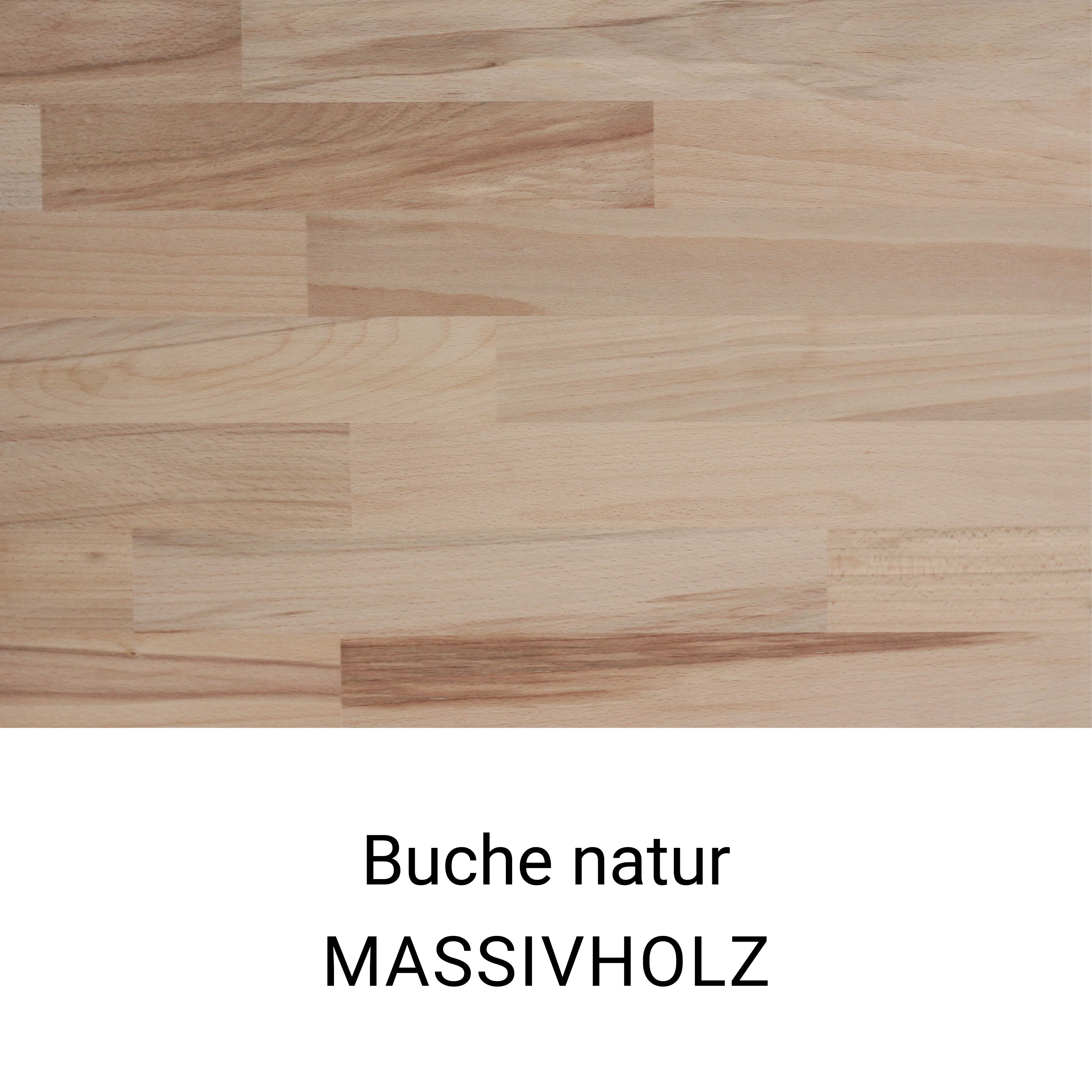 Muster einer Holzoberfläche aus unbehandeltem Buchenholz